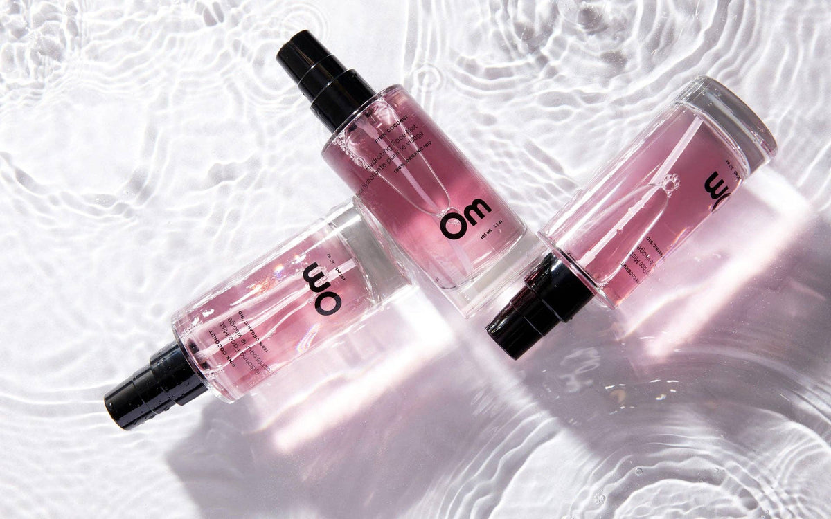 Om Organics Skin Care Mini Pink Coconut Hydrating Face Mist