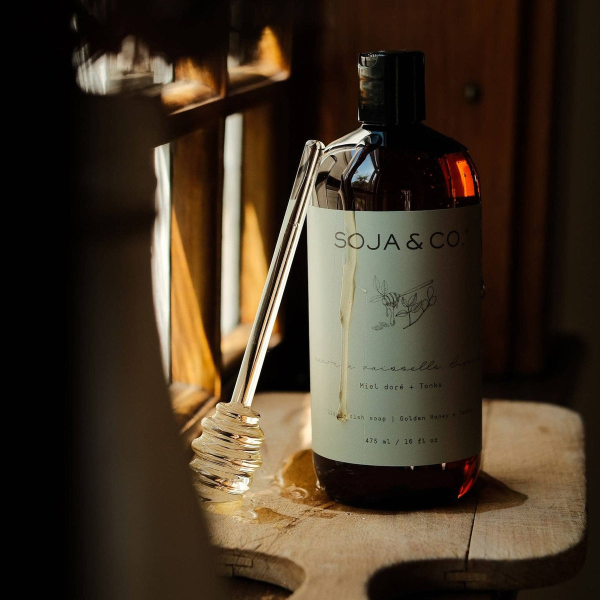 Liquid Dish Soap | Golden Honey + Tonka