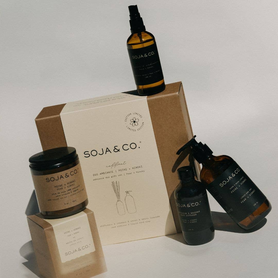 Ambiance Duo Gift Set | Pear + Hinoki