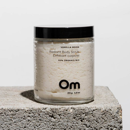 Om Organics Skincare Vanilla Moon Radiant Body Scrub