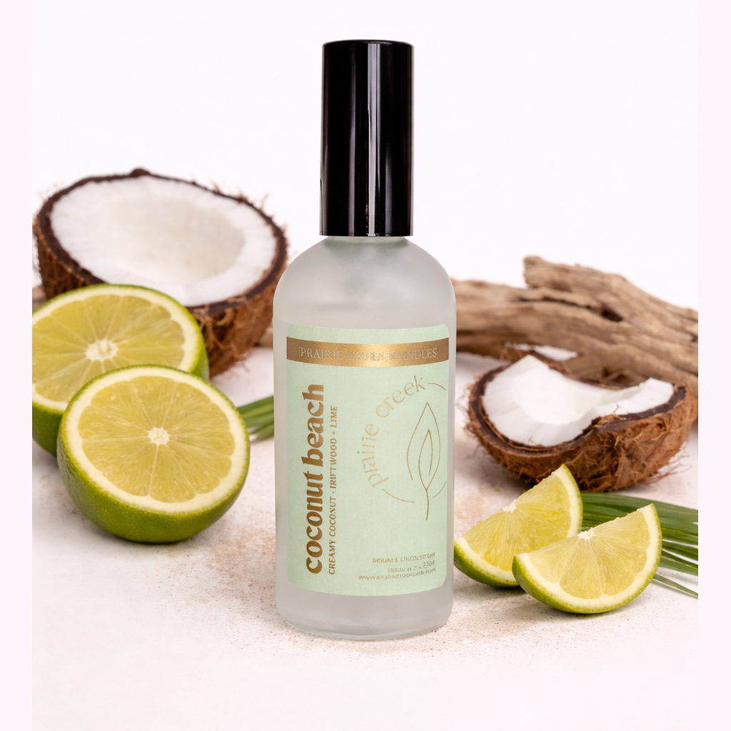 COCONUT BEACH | NON TOXIC ROOM & LINEN SPRAY | SUMMER COLLECTION
