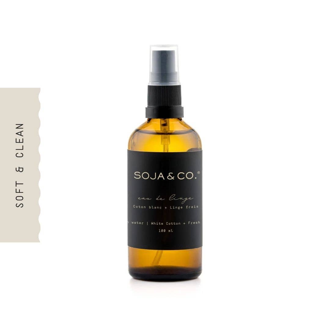 Linen Water 100ml | White Cotton + Fresh Linen