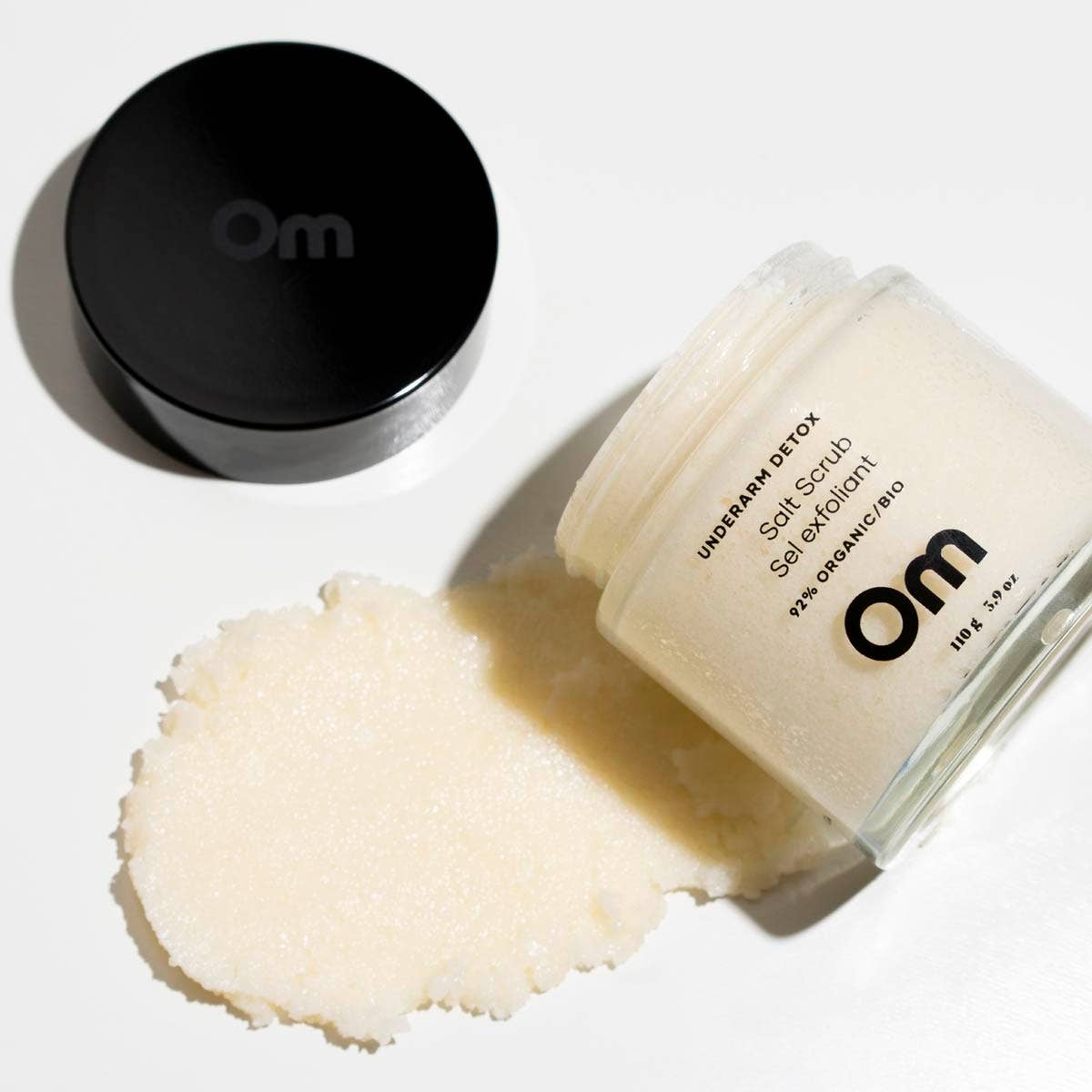 Om Organics Skincare Underarm Detox Salt Scrub