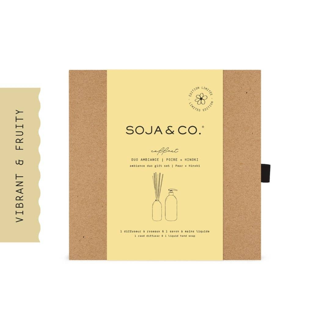 Ambiance Duo Gift Set | Pear + Hinoki