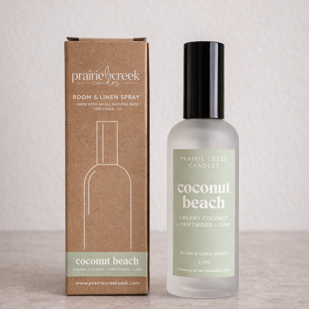 COCONUT BEACH | NON TOXIC ROOM & LINEN SPRAY | SUMMER COLLECTION