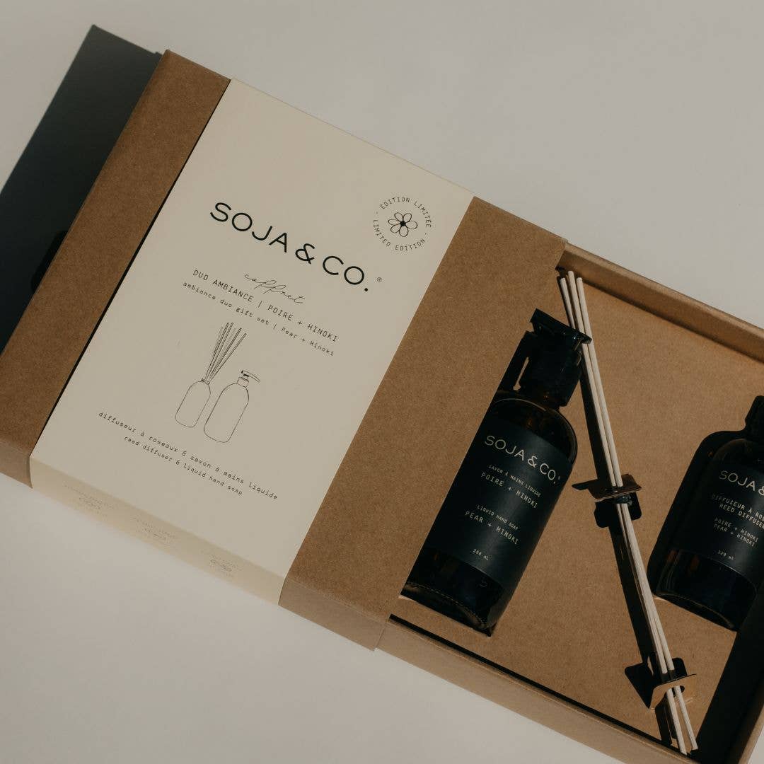 Ambiance Duo Gift Set | Pear + Hinoki
