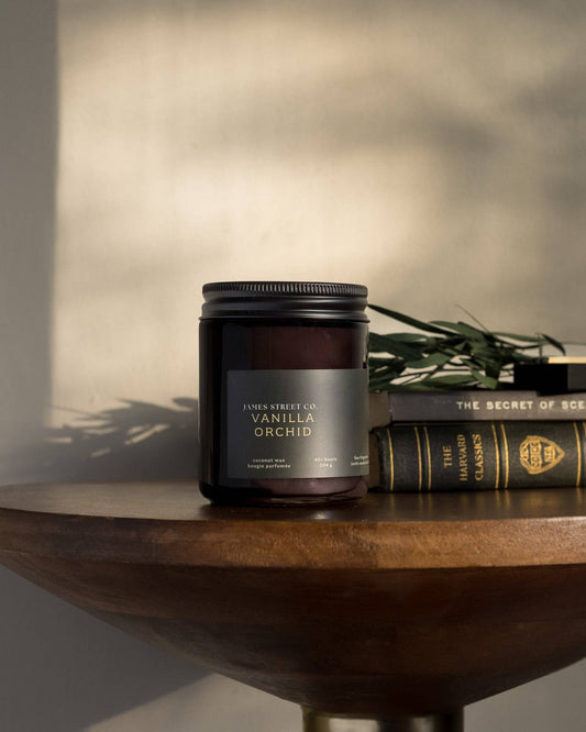 Vanilla Orchid Candle | Soft Vanilla, Sandalwood, Mellow