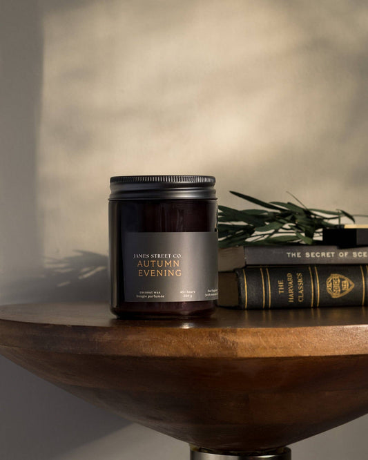 Autumn Evening Candle | Warm, Vanilla, Woods