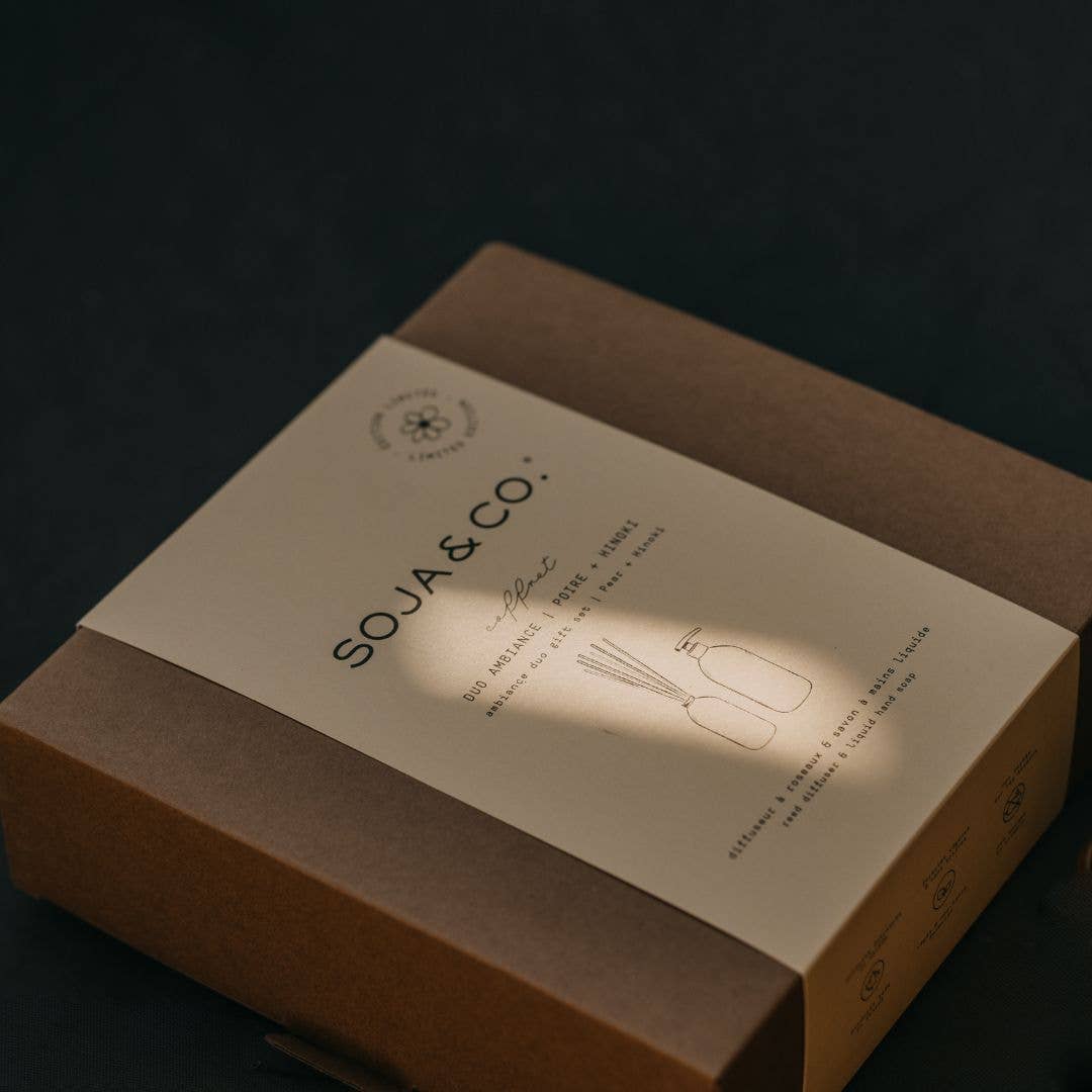 Ambiance Duo Gift Set | Pear + Hinoki