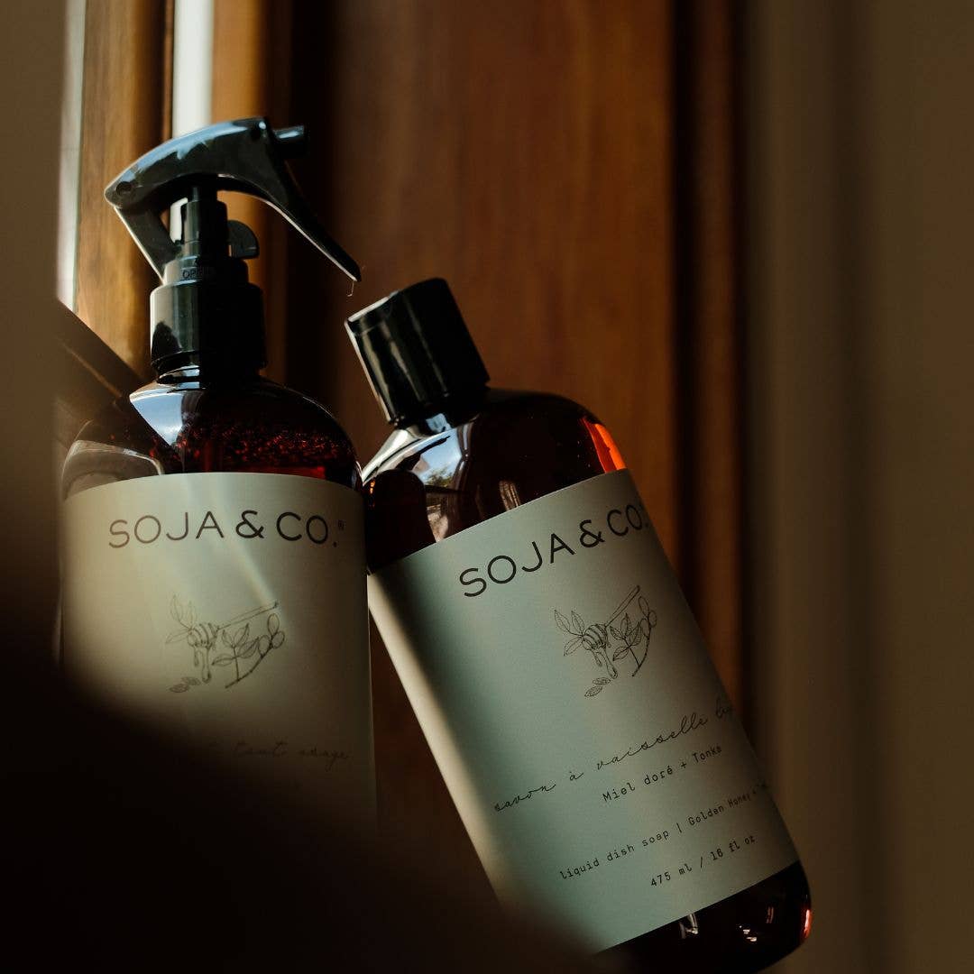 Liquid Dish Soap | Golden Honey + Tonka