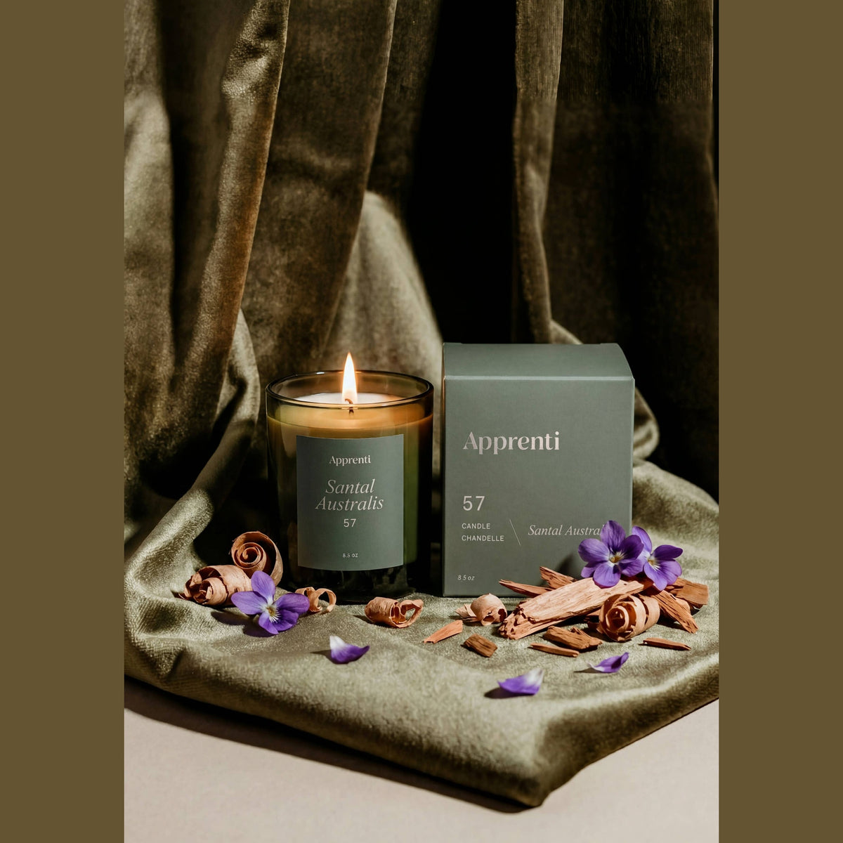 Apprenti Santal Australis 57 Candle