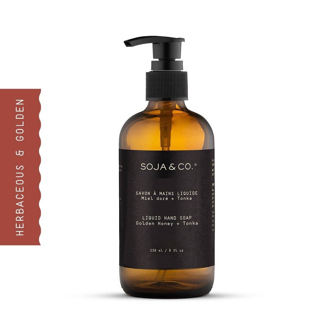 Liquid Hand Soap | Golden Honey + Tonka