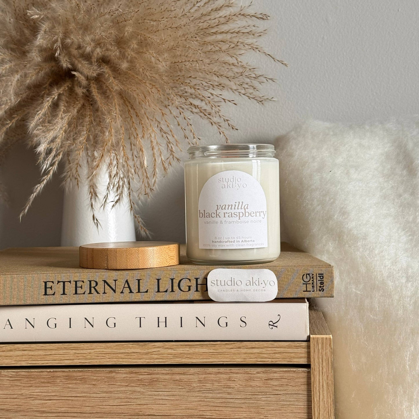 Honey Fig Ginger Soy Wax Candle | Hygge Home