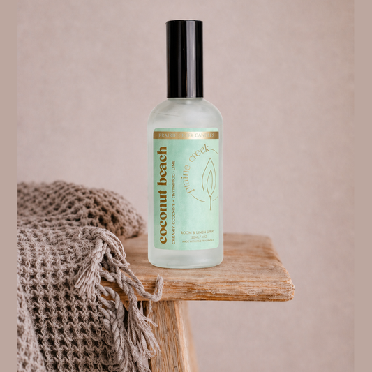 COCONUT BEACH | NON TOXIC ROOM & LINEN SPRAY | SUMMER COLLECTION