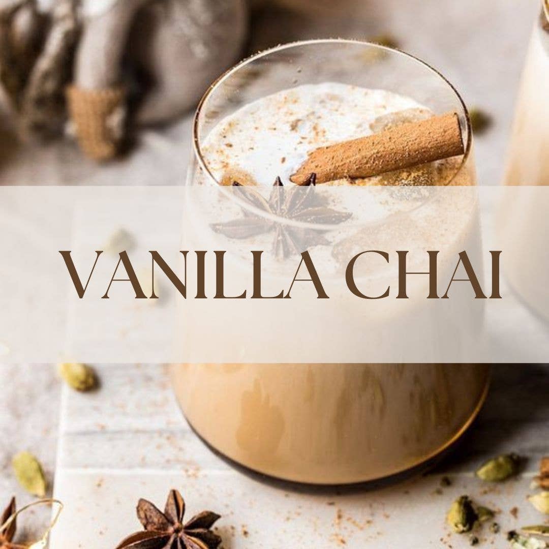 VANILLA CHAI | 8OZ NON TOXIC SOY CANDLE | FALL COLLECTION